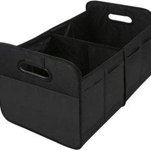 Organizador de maletero con bolsa extra aislada, a prueba de fugas, compartimentos múltiples extra grandes plegables con enfriador para SUV, sedán, Organizador de maletero con bolsa extra aislada, a prueba de fugas, compartimentos múltiples extra grandes plegables con enfriador para SUV, sedán,