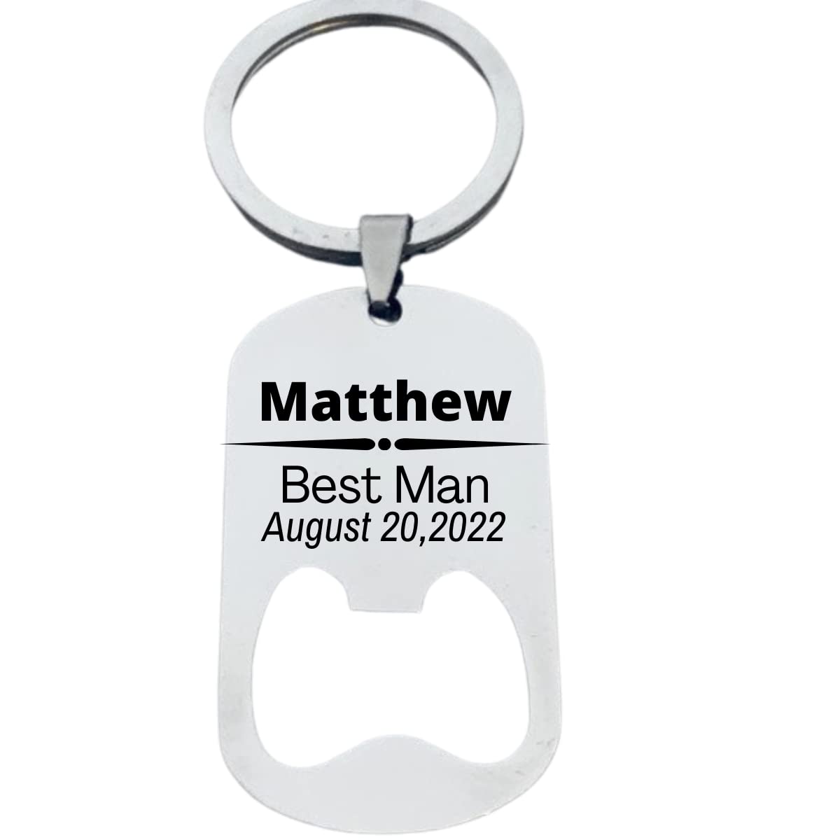 Personalized Best Man Gifts for Wedding Party, Engraved Bottle Opener Keychain, Proposal Groomsmen Gift, Wedding Party, Wedding Favors for Groomsmen