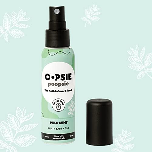 Spray de inodoro Pre GO, discreto y portátil aroma desodorante de olor original. Perfecto para bolsos, bolsillos y mochilas. Spray pre-caca para