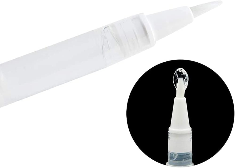 10 bolígrafos de gel blanqueador de dientes de 0.07 onzas líquidas, bolígrafo de limpieza oral, gel seguro de peróxido de carbamida al 44%, más de