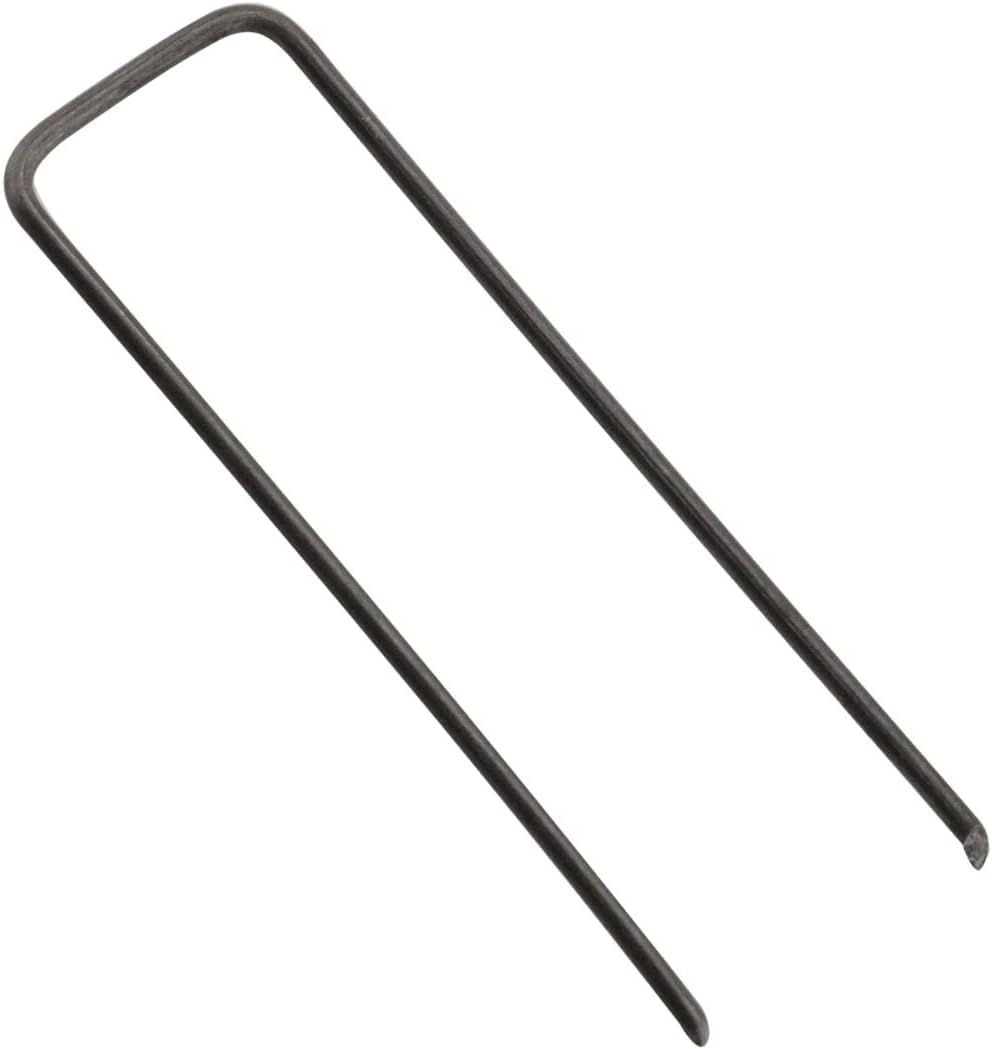 DGBRSM 100 pines en U florales para espuma de poliestireno, coronas de paja, arreglos de vacaciones, proyectos de manualidades (negro, 1.67 pulgadas)