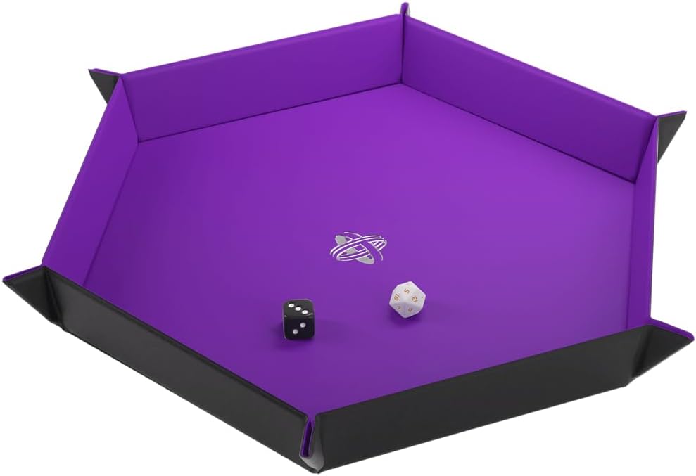 Bandeja magnética para dados – Toma el control de tu rollo! Bandeja de dados compacta y versátil para juegos de mesa y juegos de mesa, forma