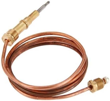 Calentador de patio, quemador de 27.5 pulgadas, termopar de gas, fogata, estufa, repuesto universal para calentador de patio de gas al aire libre,