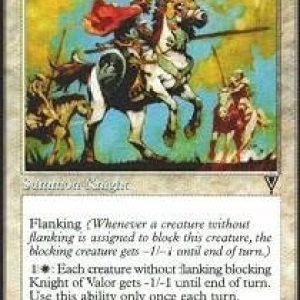 Magic the Gathering – Caballero del Valor – Visions Magic the Gathering – Caballero del Valor – Visions