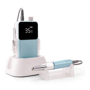Taladro de uñas profesional portátil, lima de uñas eléctrica, eliminación de uñas, para salón de uñas en el hogar (motores sin escobillas premium, Taladro de uñas profesional portátil, lima de uñas eléctrica, eliminación de uñas, para salón de uñas en el hogar (motores sin escobillas premium,