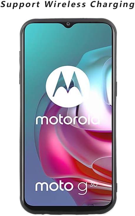 ELISORLI Compatible con Moto G30G20G1010 Power 2021 Funda resistente delgada de celda delgada antideslizante de goma TPU funda de teléfono móvil