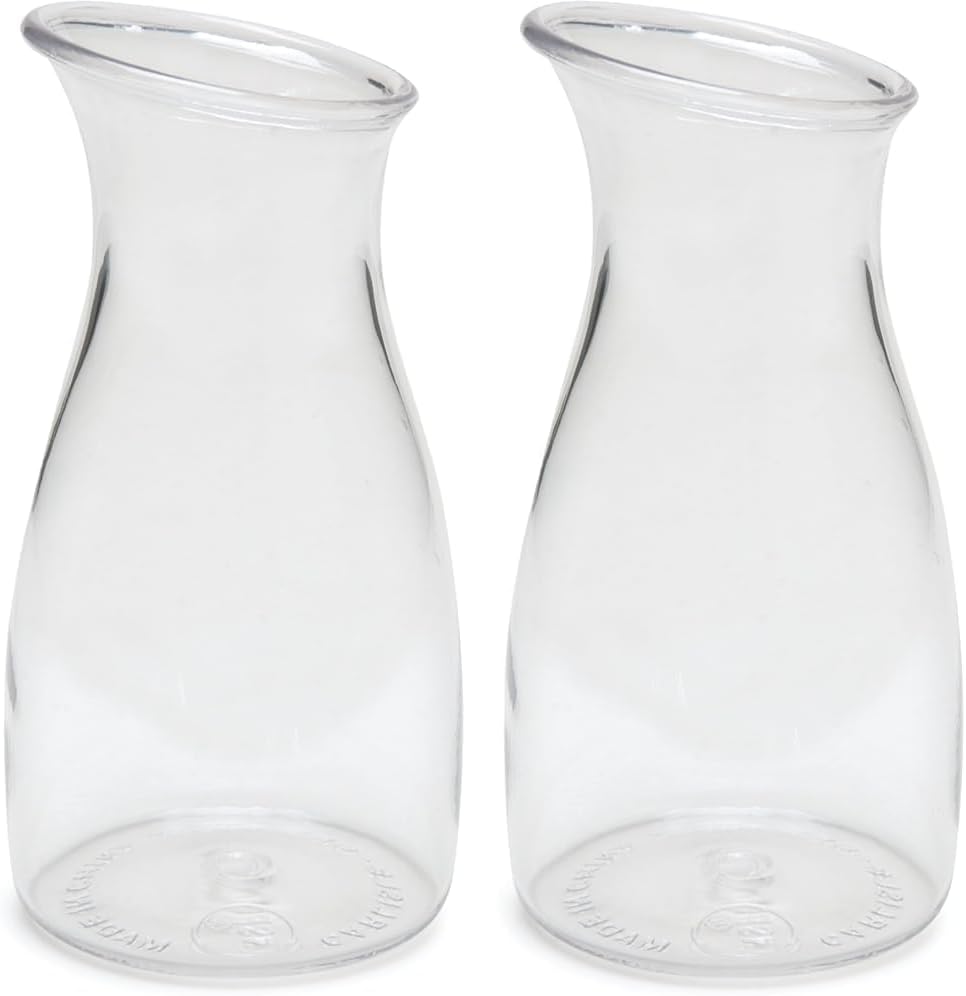 Carlisle FoodService Products 7090007 Cascata – Jarra de jugo para bebidas, plástico, 25 L, transparente, 1 unidad (paquete de 2)
