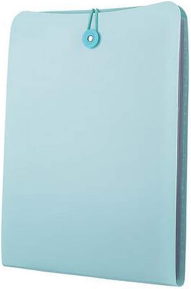 Carpeta de acordeón vertical expandible con 7 bolsillos, organizador de documentos, cartera de documentos, maletín organizador de archivos de