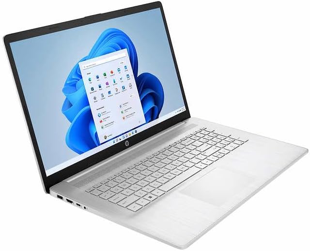HP Laptop con pantalla táctil de 17.3 pulgadas, AMD Ryzen 5 7530U (hasta 4.5 GHz), 32 GB de RAM, SSD PCIe de 2 TB, cámara web, HDMI, WiFi, USB-A y