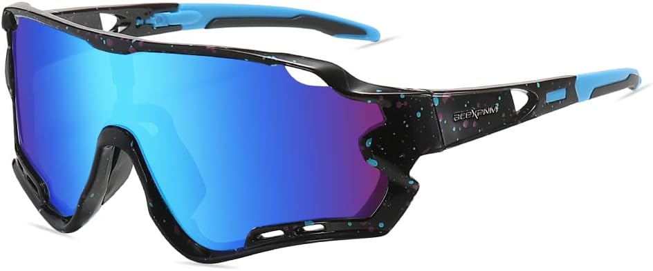 ACEXPNM Gafas de sol deportivas para hombres, mujeres, jóvenes, UV400, ciclismo, correr, pesca, conducción, béisbol, golf, gafas de sol