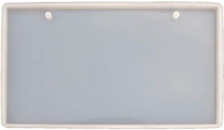 El indicador claro del silicón muestra el molde de la placa, molde de la resina de epoxy de DIY