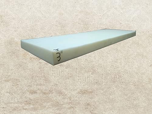 Hoja de espuma de densidad media de 3″ x 24″ x 72″