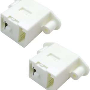 2 pestillos de cajón 137006200 para Electrolux Frigidaire Lavandería Pedestal y cajón de lavadora  Pestillo de pedestal para electrodomésticos de 2 pestillos de cajón 137006200 para Electrolux Frigidaire Lavandería Pedestal y cajón de lavadora  Pestillo de pedestal para electrodomésticos de