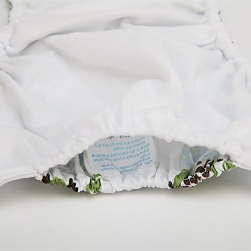 Pañal de bolsillo para bebé, reutilizable, lavable, 8 libras a 36 libras (dinosaurio)