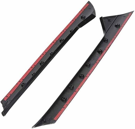 Moldura exterior para parabrisas compatible con Fo. rd Explorer Base Limited XLT 2011-2019 lado izquierdo y derecho, 2 piezas BB5Z7803144AB