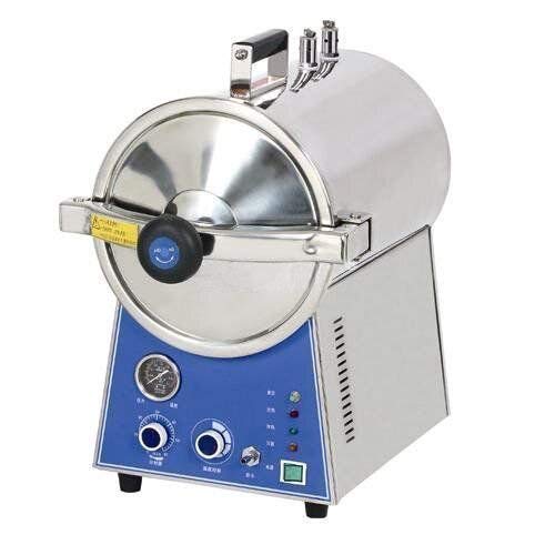 Esterilizador completo portátil de la autoclave del vapor de la presión del acero inoxidable 24L para el equipo del uso del laboratorio