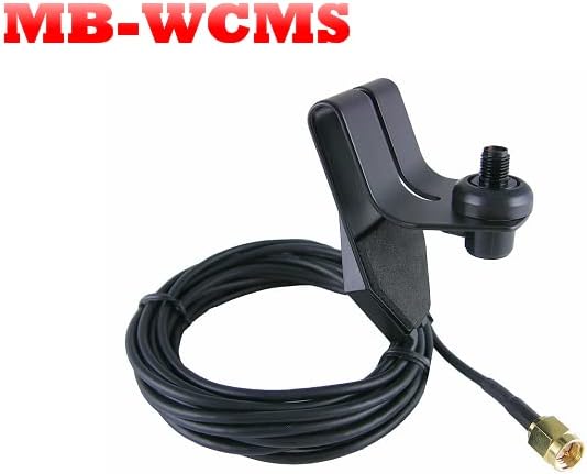 TW-MB-WCMS – Soportes de clip de ventana para antena de mano, accesorios de radio de dos vías, soporte de montaje de automóvil. El extremo del cable
