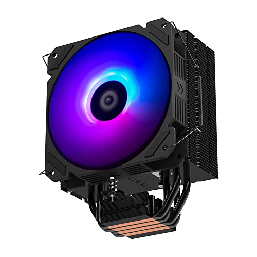 Zalman CNPS9X Performa ARGB Ventilador de aire para CPU  Conector de 5 V de 3 pines  TDP de 180 W  Ventilador de 4.724 in  4 tubos de calor de tacto