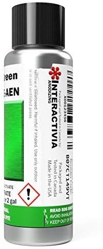 Tintes de pigmento anodizado de aluminio profesional  Green E-AEN  Verde claro a rico  Concentrado en polvo hace 7.6 litros o 2 galones