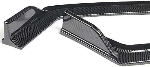 EPARTS-GOGOGO EPARTS – Juego de alerón de barbilla para parachoques delantero, 3 piezas, compatible con modelos Infiniti Q50 Sport 2018-2021 (estilo