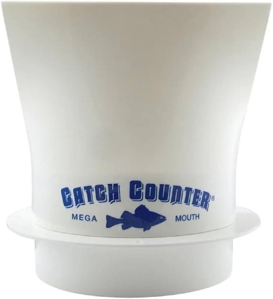 CatchCounter – Contador de captura de peces, boca mega para peces de pan a grandes crappies – Cualquier pez que se ajuste