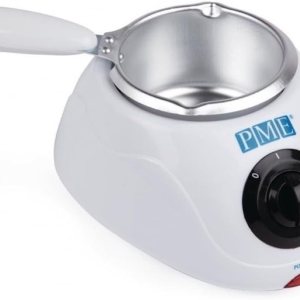 PME Olla eléctrica de chocolate para fusión – enchufe de EE. UU., blanco, estándar PME Olla eléctrica de chocolate para fusión – enchufe de EE. UU., blanco, estándar