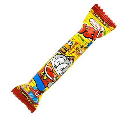 Bless Toys Bocadillos japoneses Umaibo de maíz japonés inflado 30 unidades sabor Teriyaki