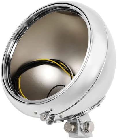 TCMT Cubo de bombilla de carcasa de faros delanteros de 7 pulgadas para Harley Heritage Softail 86-11 10