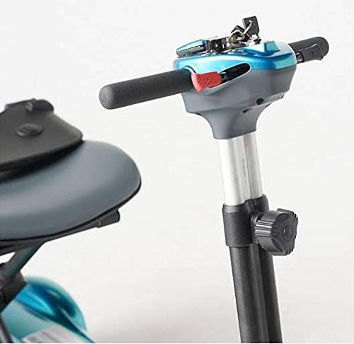 EV Rider Patinete plegable automático AF+ de transporte galardonado, recientemente actualizado con 4 ruedas, control remoto y batería 11.5,