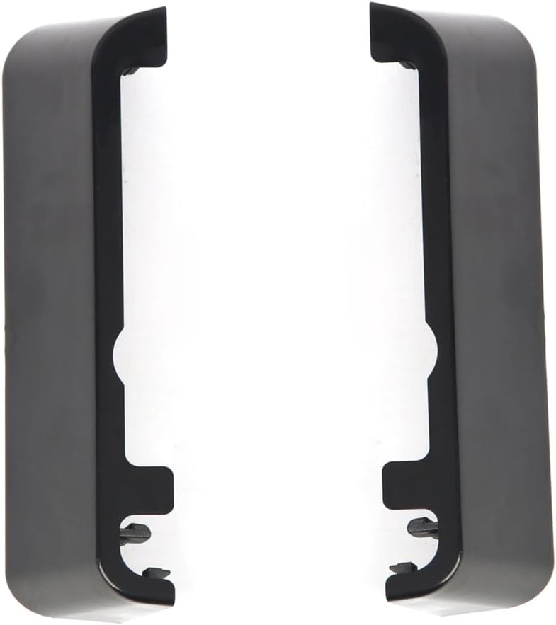 Para Toyota Land Cruiser Prado FJ120 J120 2003-2009 Negro Exterior Roof Rack Rieles Centro de Equipaje Cubierta Protector Accesorios de Coche 2 unids