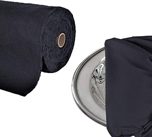 Paño de plata antideslustre antideslustre por The Yard (negro)