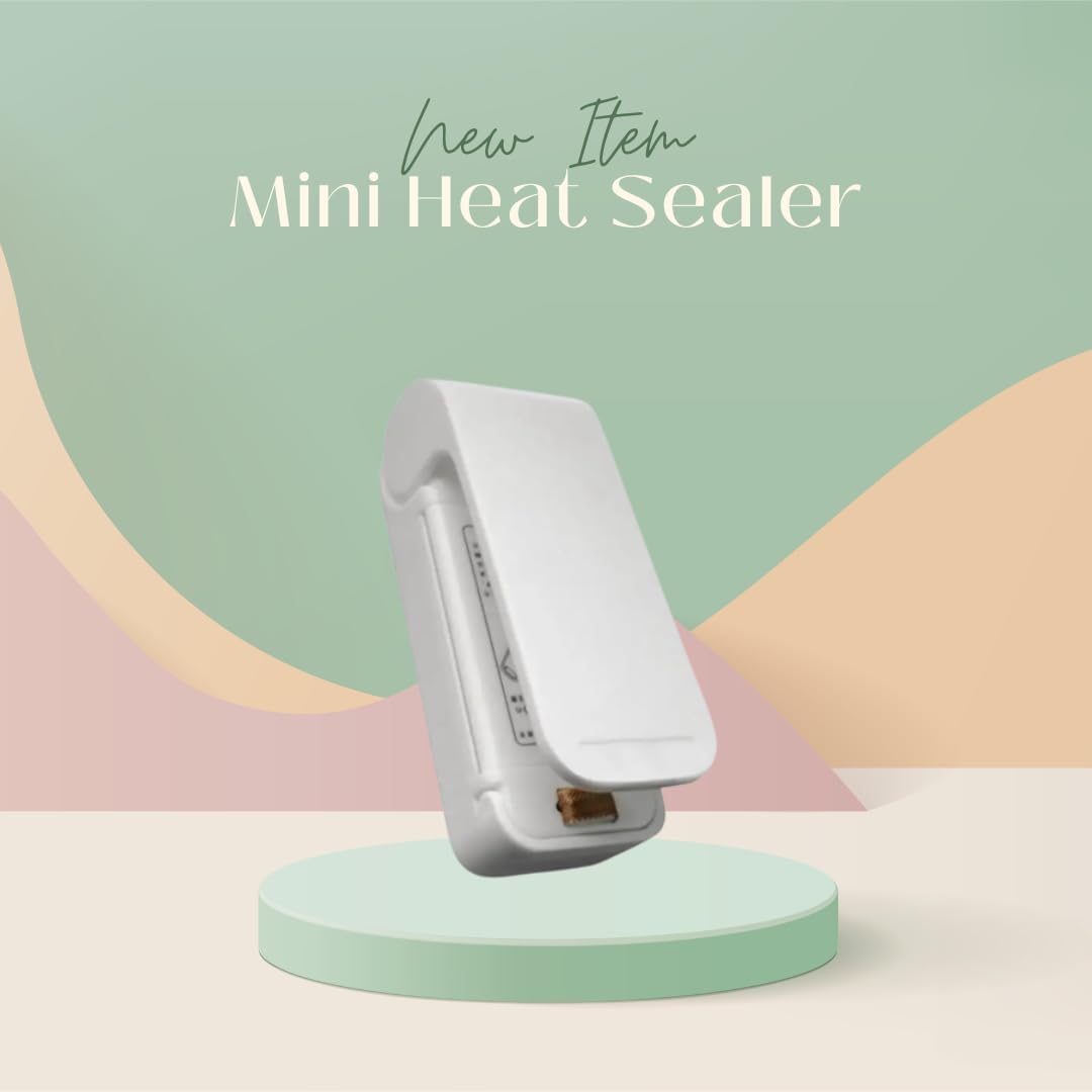 Mini sellador térmico para papas fritas, bolsas, alimentos. Para una frescura óptima de los alimentos