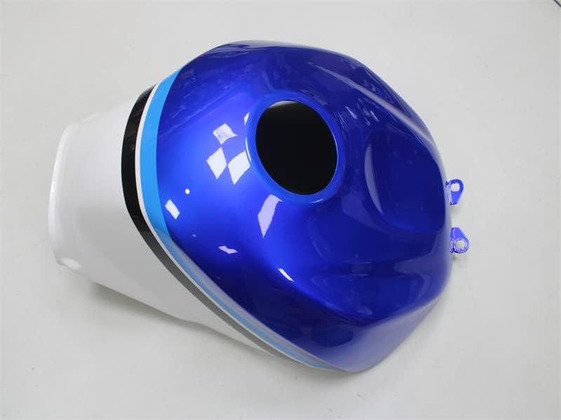 Completo blanco azul negro carenado apto para Suzuki 2004 2005 GSXR 600750 Molde de inyección ABS plástico Carrocería nuevo mercado de accesorios