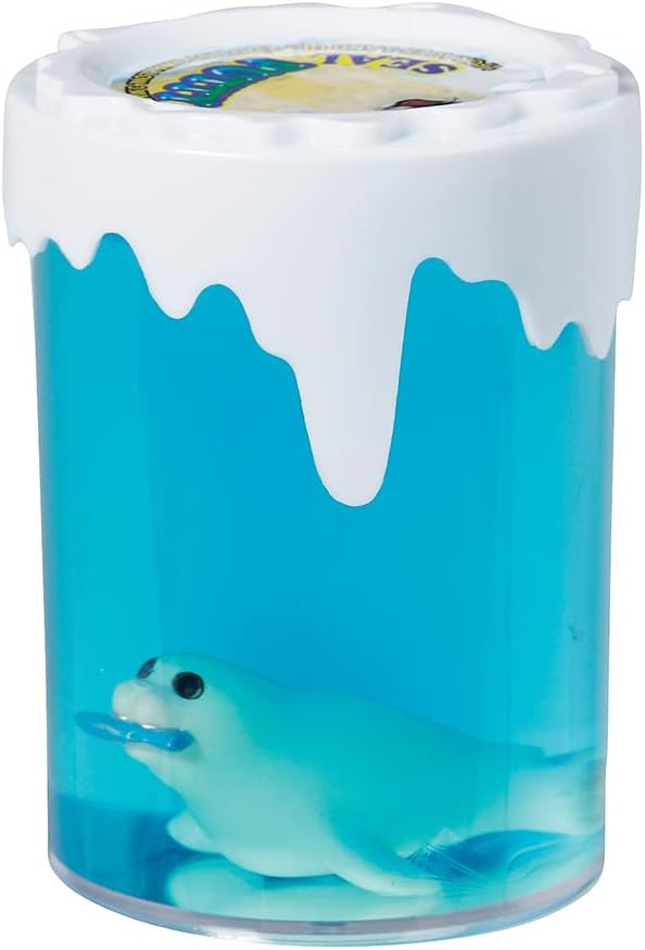 WARM FUZZY Toys Full Case (12) Seal Putty Sellos juguetes antiestrés para niños  6 sellos surtidos diferentes incluidos para recuerdos de fiesta,