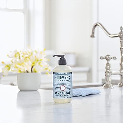 Mrs. Meyer’s – Paquete variado de jabón líquido para manos, Snow Drop + Iowa Pine 15.5 onzas (paquete de 2)