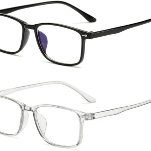 2PRS TR90 – Lentes de miopía con bloqueo UV y bloqueo UV de 1.00 a -4.00 de fuerza para hombres y mujeres 2PRS TR90 – Lentes de miopía con bloqueo UV y bloqueo UV de 1.00 a -4.00 de fuerza para hombres y mujeres