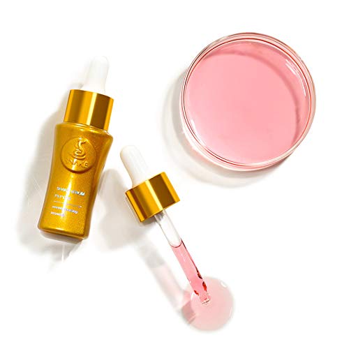 Serum facial de péptido de veneno de serpiente, esencia facial, recupera la elasticidad de la piel, levantando reafirmante y tensando la piel,