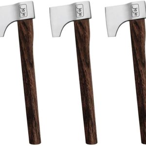 The Woopecker – Paquete de 3 hachas profesionales para competencias de lanzamiento de hachas, mango de 18.1 pulgadas, cabeza de 1.58 libras The Woopecker – Paquete de 3 hachas profesionales para competencias de lanzamiento de hachas, mango de 18.1 pulgadas, cabeza de 1.58 libras