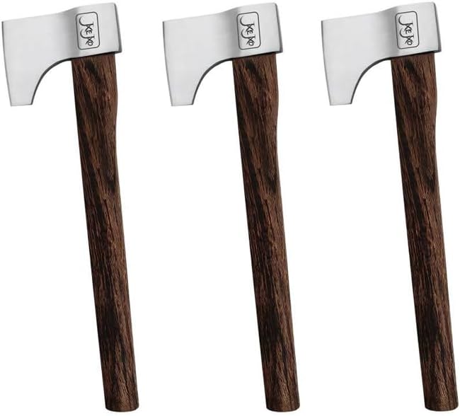 The Woopecker – Paquete de 3 hachas profesionales para competencias de lanzamiento de hachas, mango de 18.1 pulgadas, cabeza de 1.58 libras