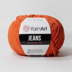 Yarn Art YarnArt Jeans – Hilo de 3 bolas (madeja), 55% algodón, 45% poliacrílico, total 5.28 onzas cada 1.76 onzas cada 524.9 ft (174 yardas), peso Yarn Art YarnArt Jeans – Hilo de 3 bolas (madeja), 55% algodón, 45% poliacrílico, total 5.28 onzas cada 1.76 onzas cada 524.9 ft (174 yardas), peso