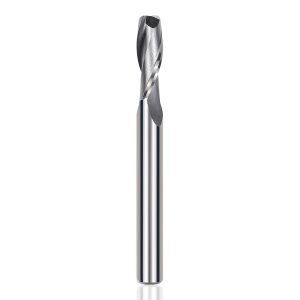 Broca de enrutador de corte en espiral de carburo sólido CNC, 2 flautas – vástago de 14 pulgadas, diámetro de corte de 14 pulgadas, profundidad de Broca de enrutador de corte en espiral de carburo sólido CNC, 2 flautas – vástago de 14 pulgadas, diámetro de corte de 14 pulgadas, profundidad de