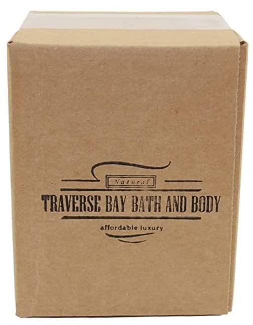 Traverse Bay Bath and Body, Jabón en barra de proceso frío hecho a mano, árbol de té, arcilla verde francesa, avena coloidal, jabón de aceite