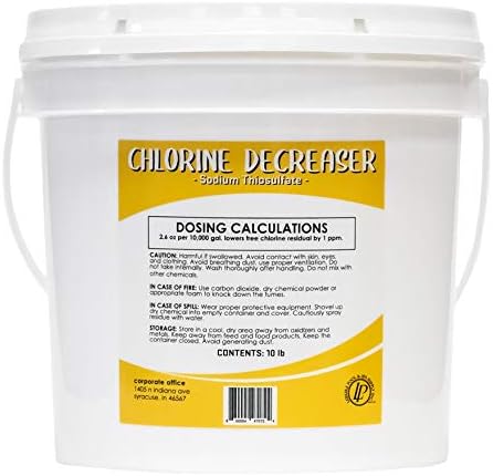 Neutralizador de cloro para piscina Leisure – 10 libras.