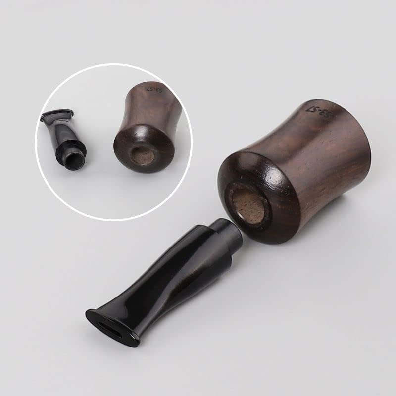 Ebony – Boquilla de madera para cigarros portátil, tamaño 48-52