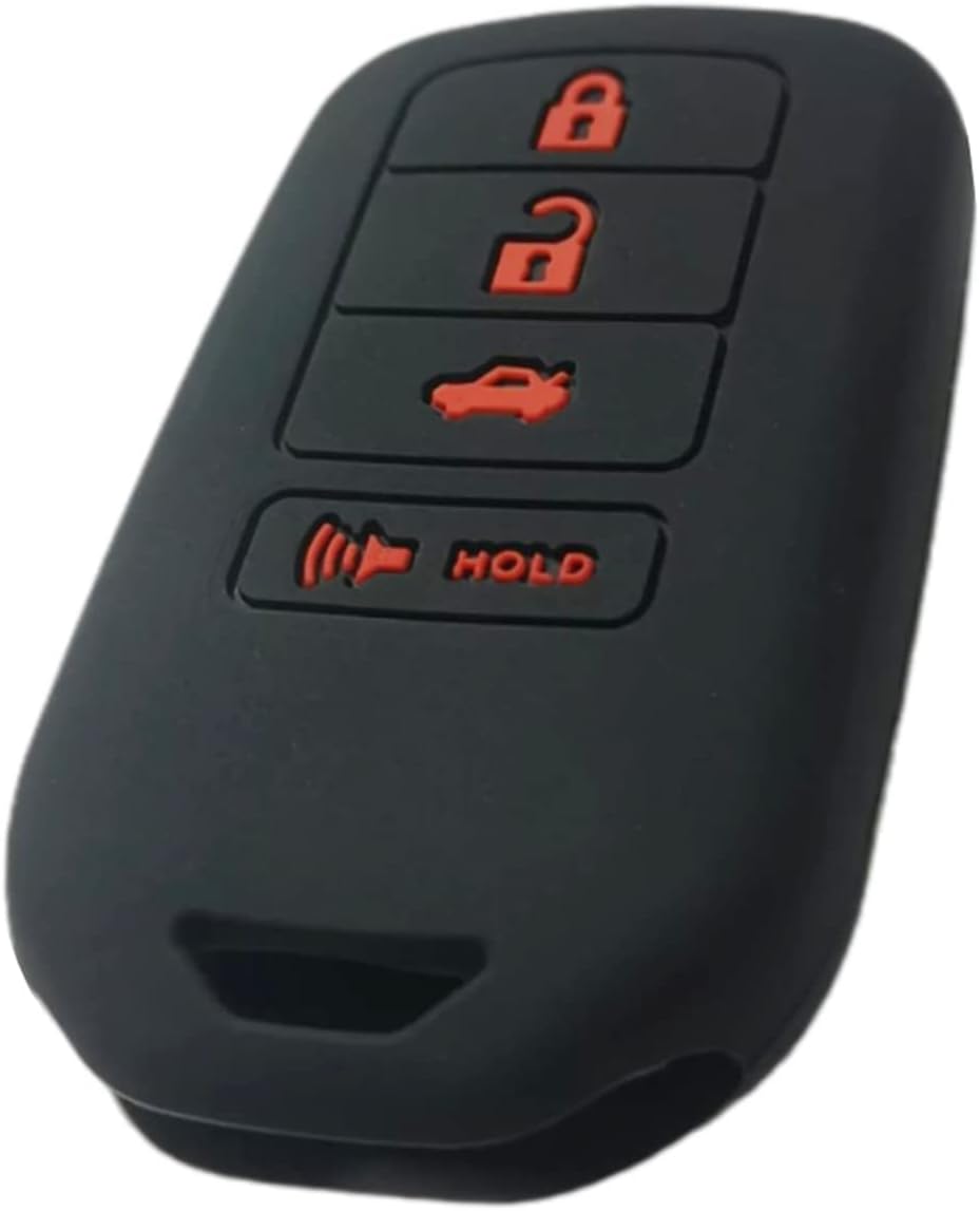Funda de goma de silicona compatible con Honda Accord CR-V Civic Fit HR-V Odyssey Pilot Ridgeline ACJ932HK1310A ACJ932HK1210A (no compatible con
