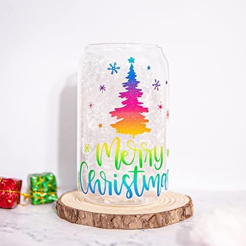 VINYL FROG Rollo de vinilo adhesivo Rainbow Shimmer de 12 x 60 pulgadas, vinilo permanente brillante para Cricut para proyectos de manualidades