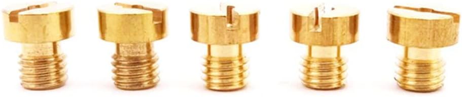 DJ-Motor Jets de carburador de 0.197 in # 60 65 70 75 80 para 2 tiempos 50cc 60cc 66cc 80cc bicicleta motorizada Push Bike
