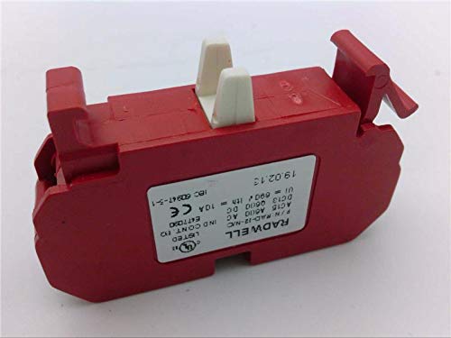 ZB4BW0M43-SUB 230-240V (50-60HZ), BLOQUE DE CONTACTO 2 NO, SUSTITUTO PARA SCHNEIDER ELECTRIC ZB4BW0M43, SUMINISTRO DIRECTO, LED INTEGRAL, 22.5MM,