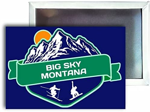 Big Sky Montana – Imán para refrigerador de 2.5 x 3.5 pulgadas