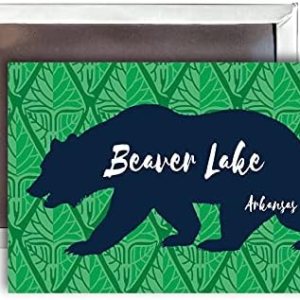 Beaver Lake Arkansas Souvenir – Imán para nevera de 2.0 x 2.8in Beaver Lake Arkansas Souvenir – Imán para nevera de 2.0 x 2.8in